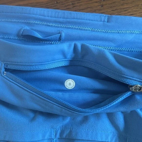 Blue Lululemon shorts - Picture 4 of 4